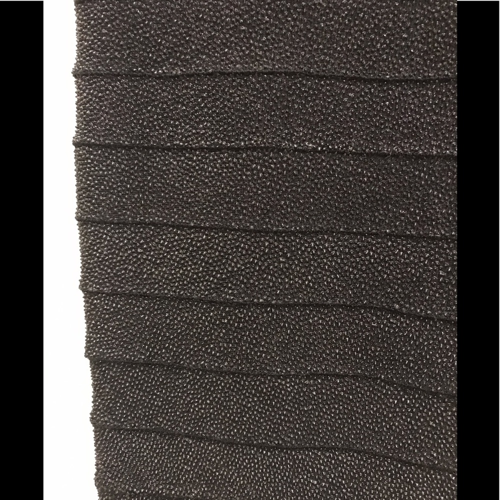 NWOT Herve Leger Black Textured body-con dress - Picture 7 of 9